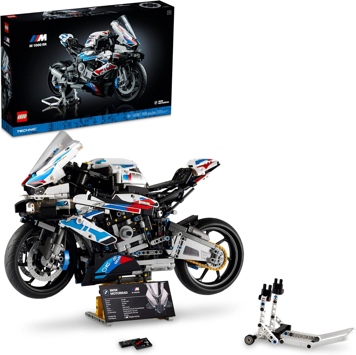 LEGO Technic BMW M 1000 RR Motorcycle Model Kit for Adults