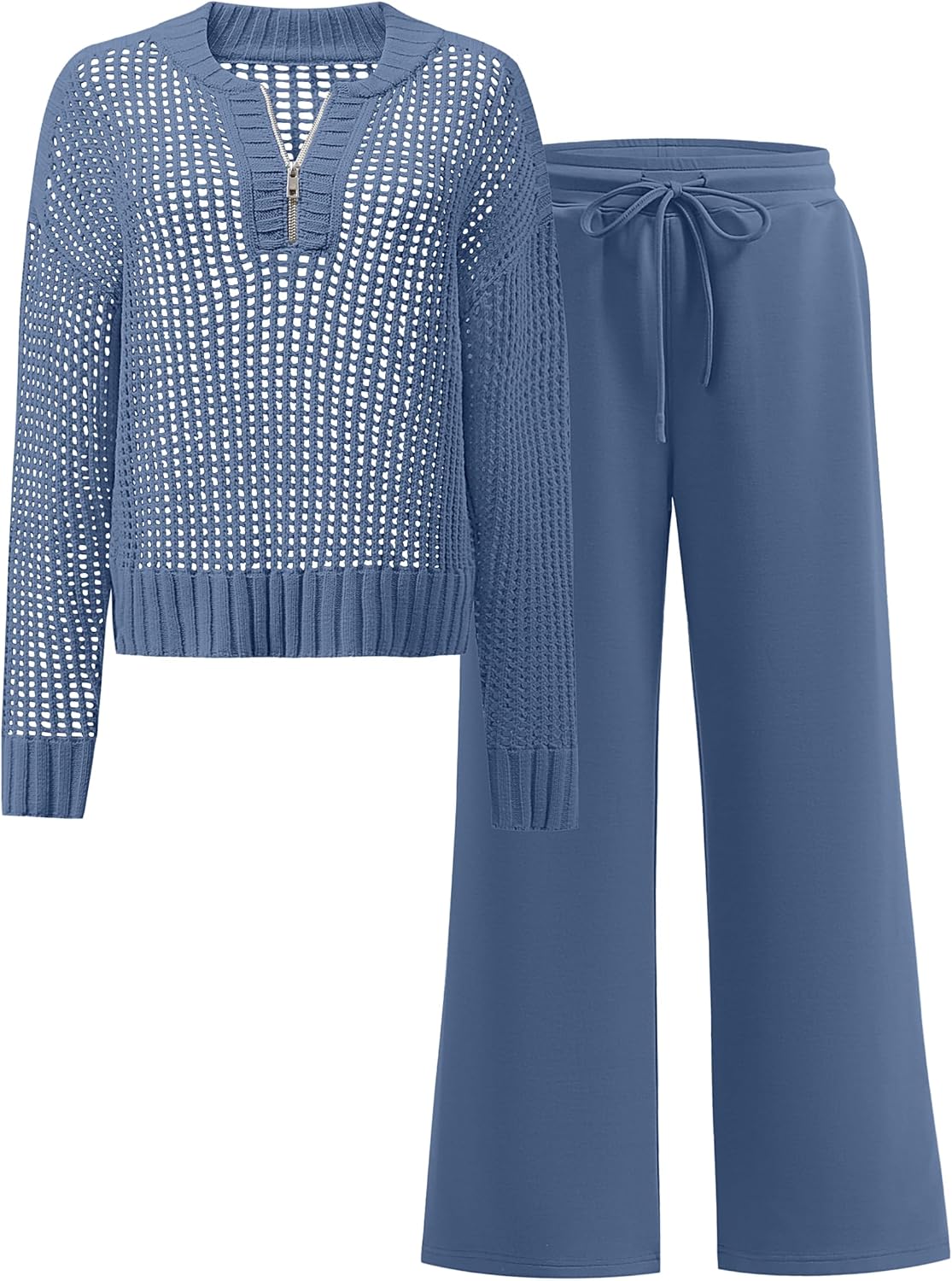 ANRABESS Womens 2 Piece Outfits for Fall Travel and Lounge