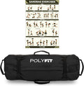 Polyfit Classic Sandbag - Heavy Duty Workout Sandbag for Fitness