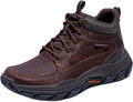 Skechers Men's Respected-Boswell Mid Top Leather Moc Toe - Comfort Fit