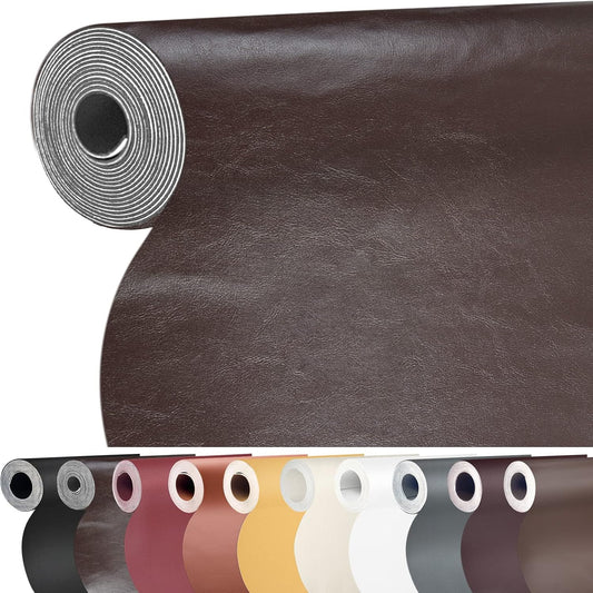 Large Self-Adhesive Leather Repair Patch for Furniture and Cars
