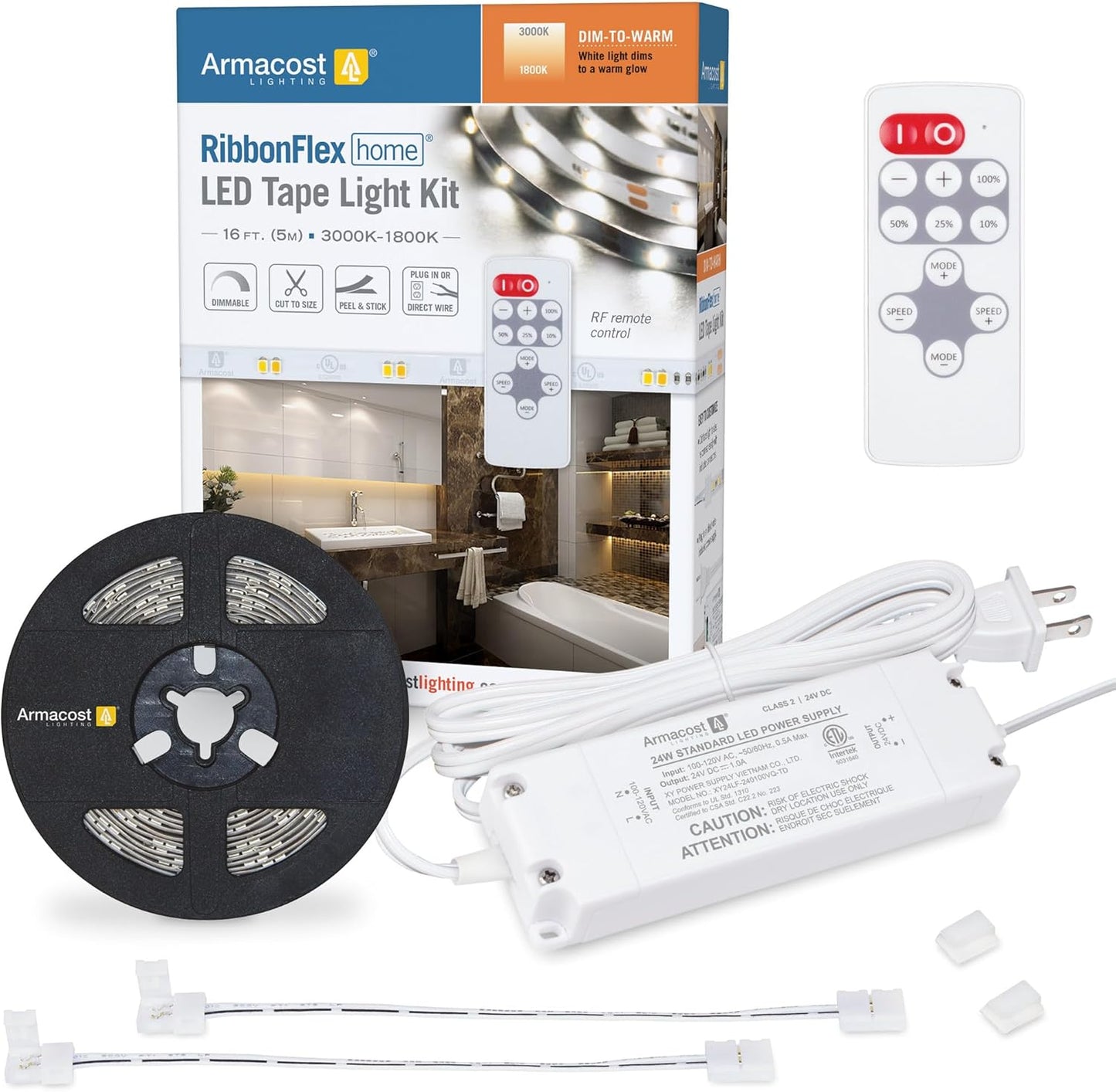 Armacost Lighting 421503 Ribbon Flex LED Tape Light Kit Review