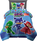 Franco Kids Bedding Super Soft Comforter and Sheet Set Twin - PJ Masks