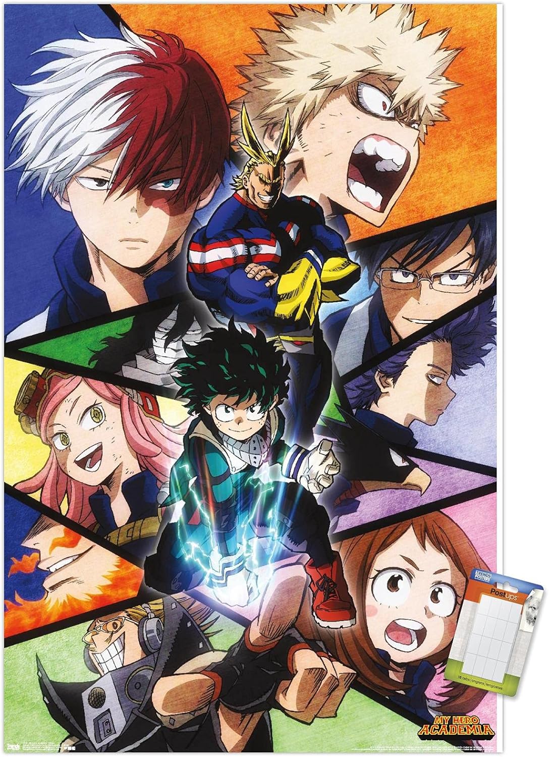 My Hero Academia Season 2 Key Art Wall Poster for Fans
