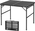 VILLEY Grill Table 3ft Folding Camping Table - Portable, Adjustable