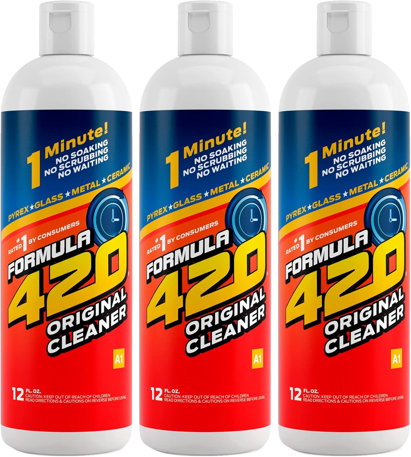 Formula 420 Glass Metal Ceramic Pipe Cleaner 12 Oz. 3 Pack Review