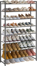 Nunsino Shoe Rack for Closet - 8 Tier Metal Organizer
