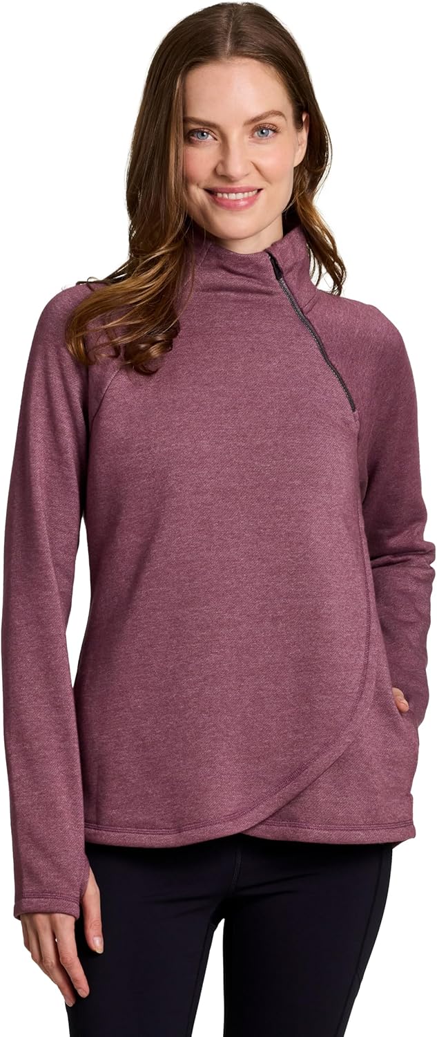 RBX Activewear Women's Fleece Sweatshirt with Pockets and Style