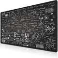 Large Mouse Mat Black Gaming Mousepad Oversized Desk Pad - Extra Wide