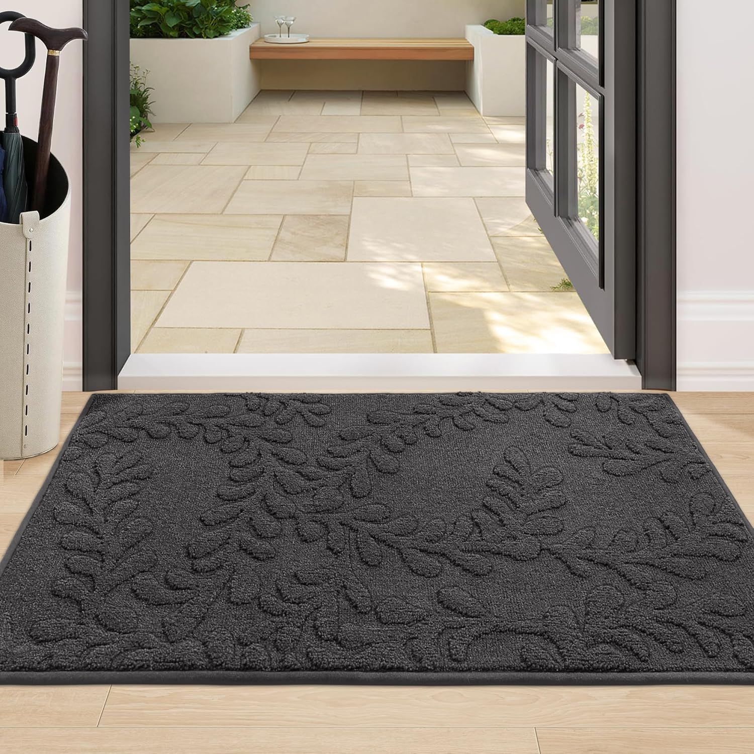 BEQHAUSE Dirt Trapper Door Mats for Muddy Shoes & Paws