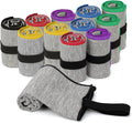 12 Pack Gym Towels Microfiber Quick Drying Workout Towels - Compact
