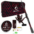 Fishing Rod and Reel Combos - Carbon Fiber Telescopic Kit