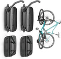 monTEK Swivel Bike Wall Mount 2 Pack - Space Saving Vertical Rack