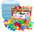 ODELA Genius Suckers 155Pcs Suction Toy Set - Interactive STEM Play