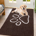 Smiry Dog Door Mat for Muddy Paws 47x32 in - Absorbent Dirt Trapper