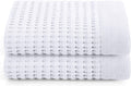 GILDEN TREE Waffle Hand Towels Set of 2 - Quick Dry Luxury Cotton