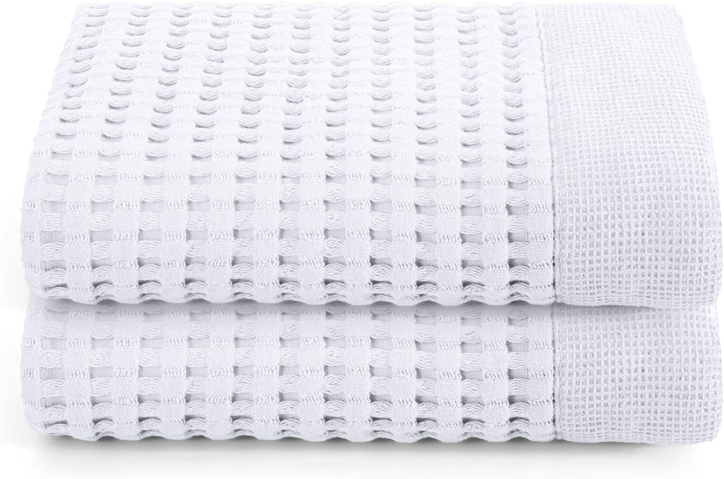 GILDEN TREE Waffle Hand Towels Set of 2 for Quick Drying