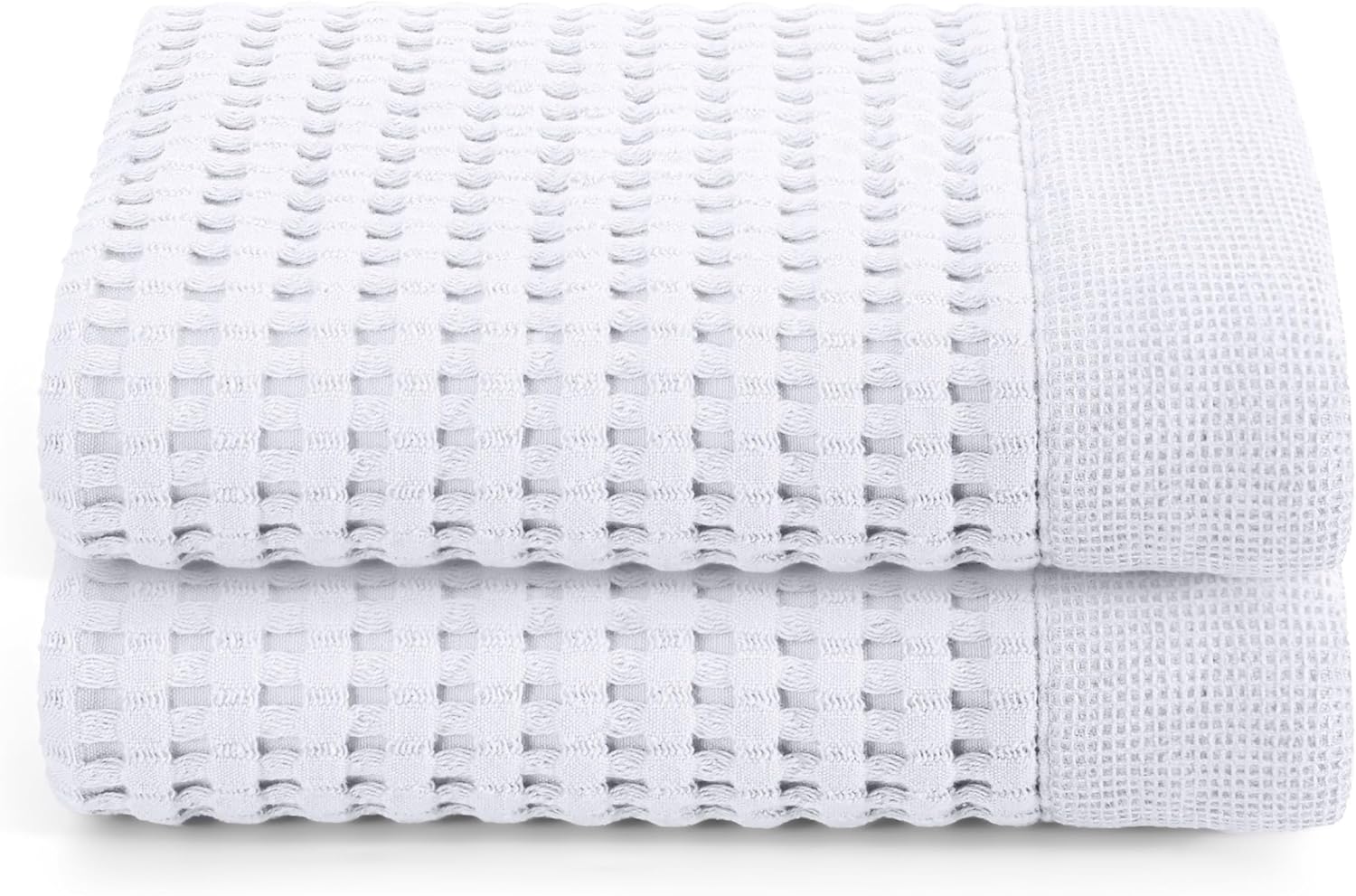 GILDEN TREE Waffle Hand Towels Set of 2 for Quick Drying