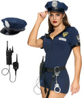 Women Police Costume Romper Set - Spooktacular Creations