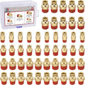 50pcs Quick Push to Connect Brass Male Straight Fittings Kit