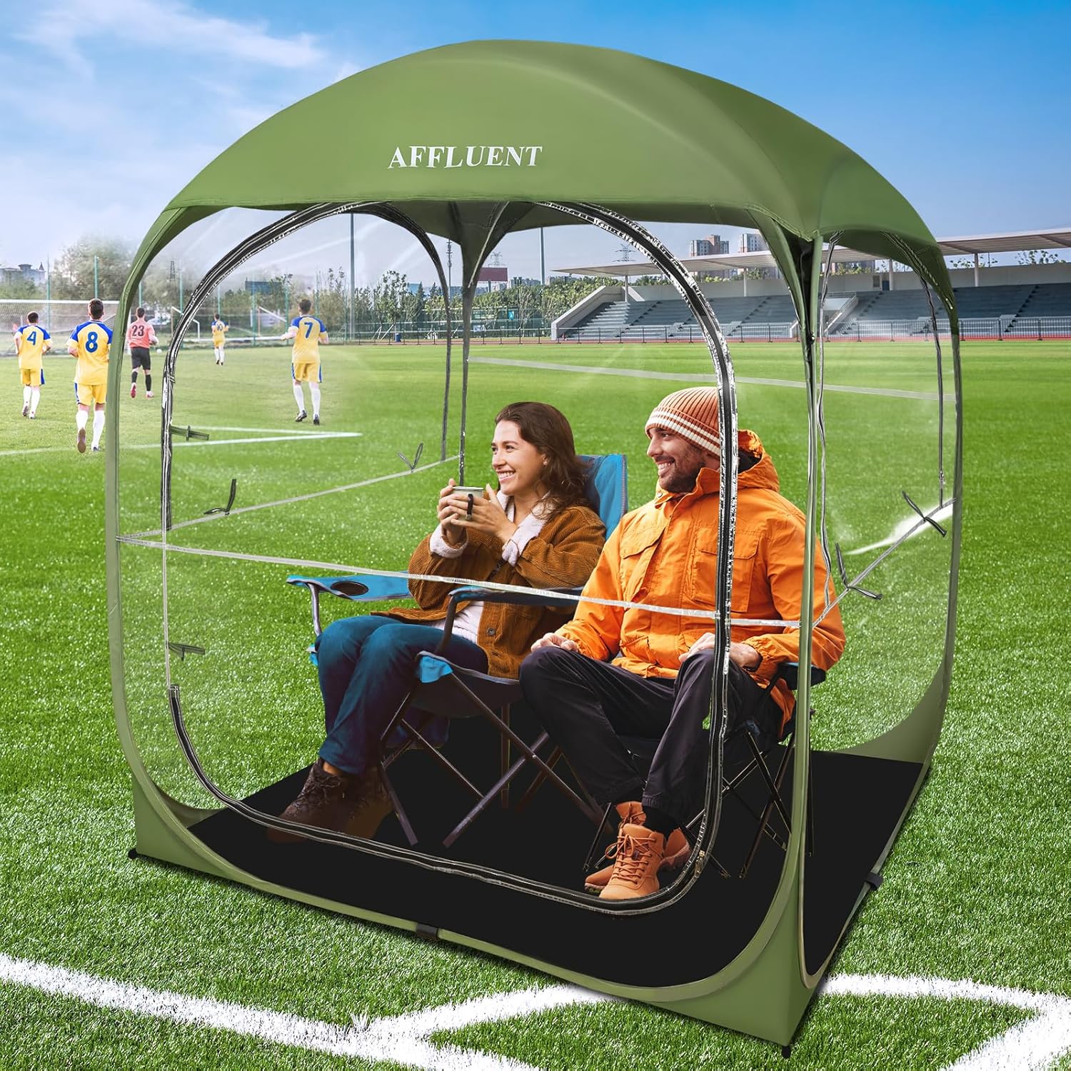 Instant Sports Shelter - Weatherproof & Spacious