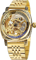 Forsining Square Retro Mechanical Watch for Man - Vintage Self-Wind