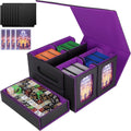AFIING Commander Deck Box for MTG/EDH - 5-in-1 Modular Organizer