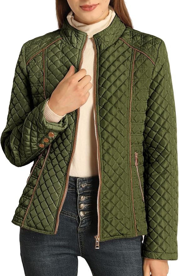 Bellivera Womens Diamond Quilted Lightweight Puffer Jacket Review