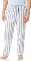 Mens Soft Woven Cotton Pajama Pant - Lightweight Cotton Sleep Bottoms