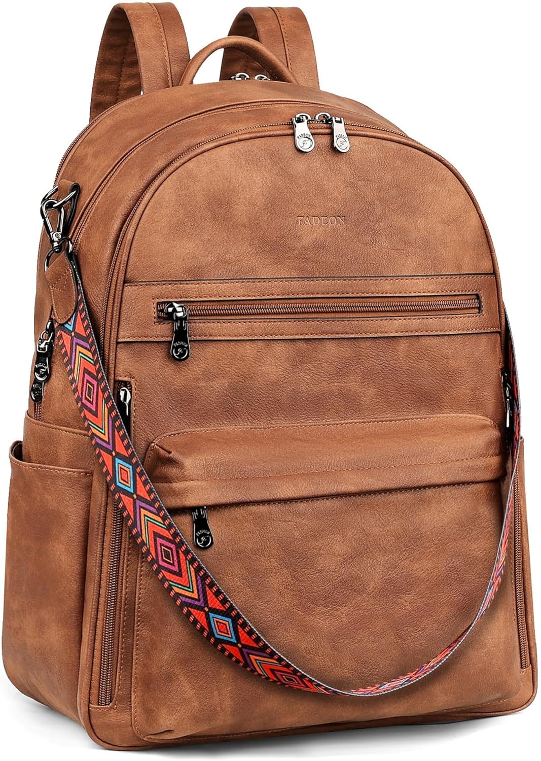 FADEON 15.6in Laptop Backpack for Women Travel Work