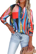 Blouses for Women Aesthetic Button Down Shirts Long Sleeve - Dressy We