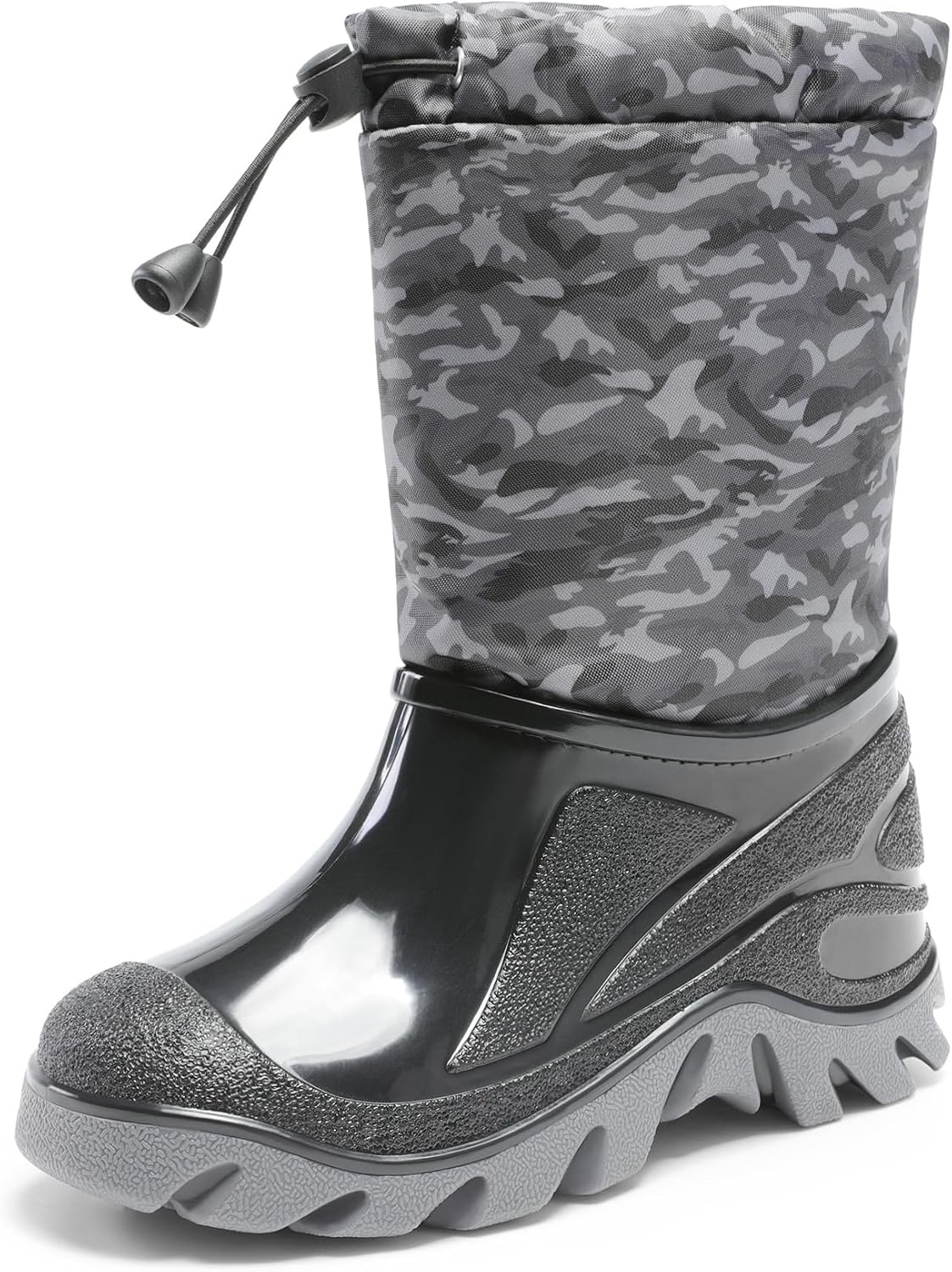 DREAM PAIRS Boys Snow Boots Waterproof Camouflage for Kids