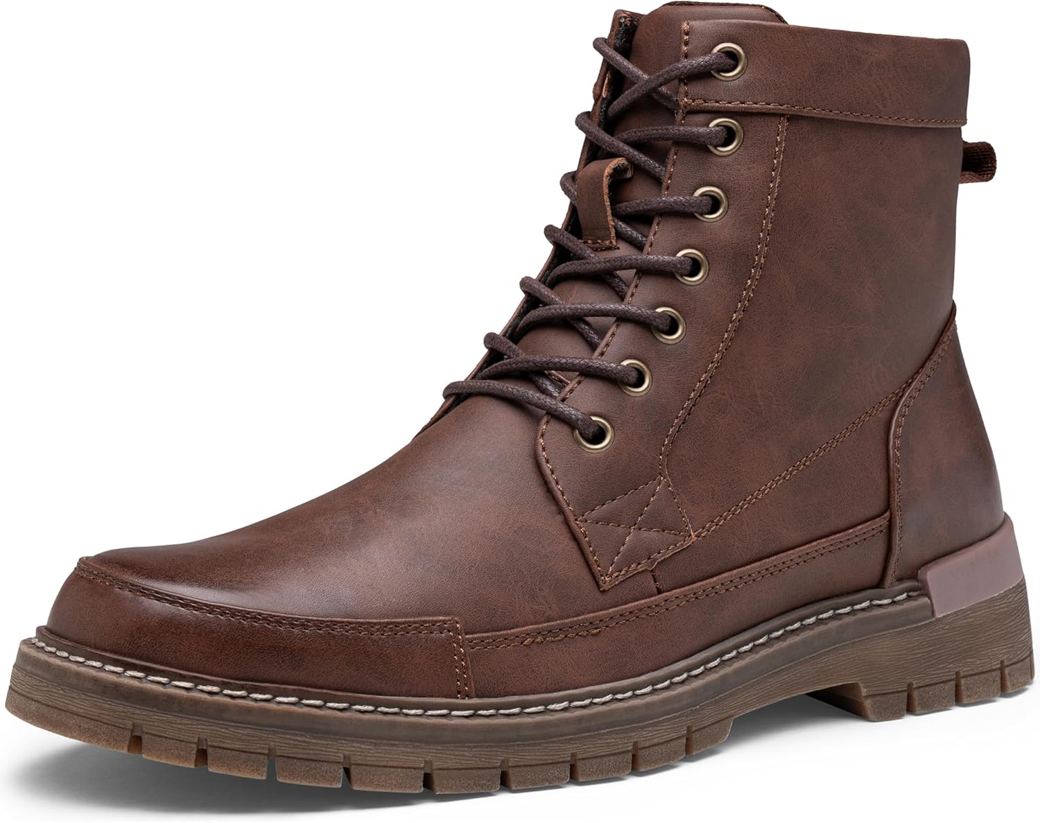 Jousen Mens Boots Casual Motorcycle Boot for Stylish Comfort