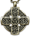 Triskele Spiral Pendant Necklace - Timeless Celtic Triskelion Jewelry