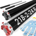 Garage Torsion Spring Pair 0.218 x 2 x 24 - Heavy Duty 18,000 Cycles