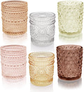 24 pcs Fall Votive Candle Holders 6 Colors 3 Patterns - Elegant