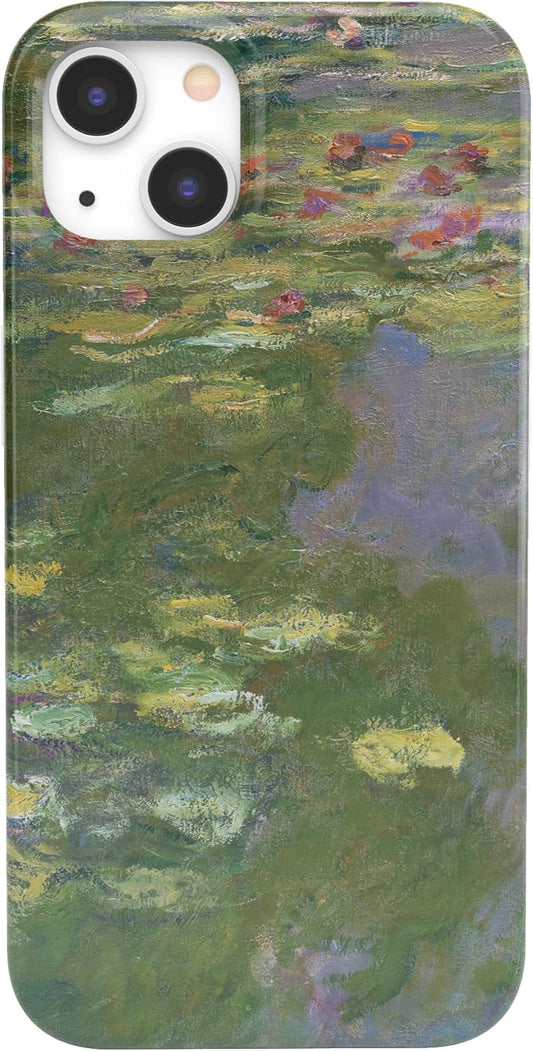 Casely iPhone 13 Case - Monets Water Lilies Classic Design