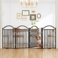 UDD Dog Gate Indoor 96 in Extra Wide Foldable Pet Gate - No Drilling