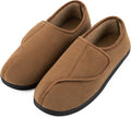 LongBay Men's Memory Foam Diabetic Slippers for Comfort & Support