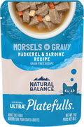 Natural Balance Platefulls Indoor Mackerel & Sardine Pouches - Grain