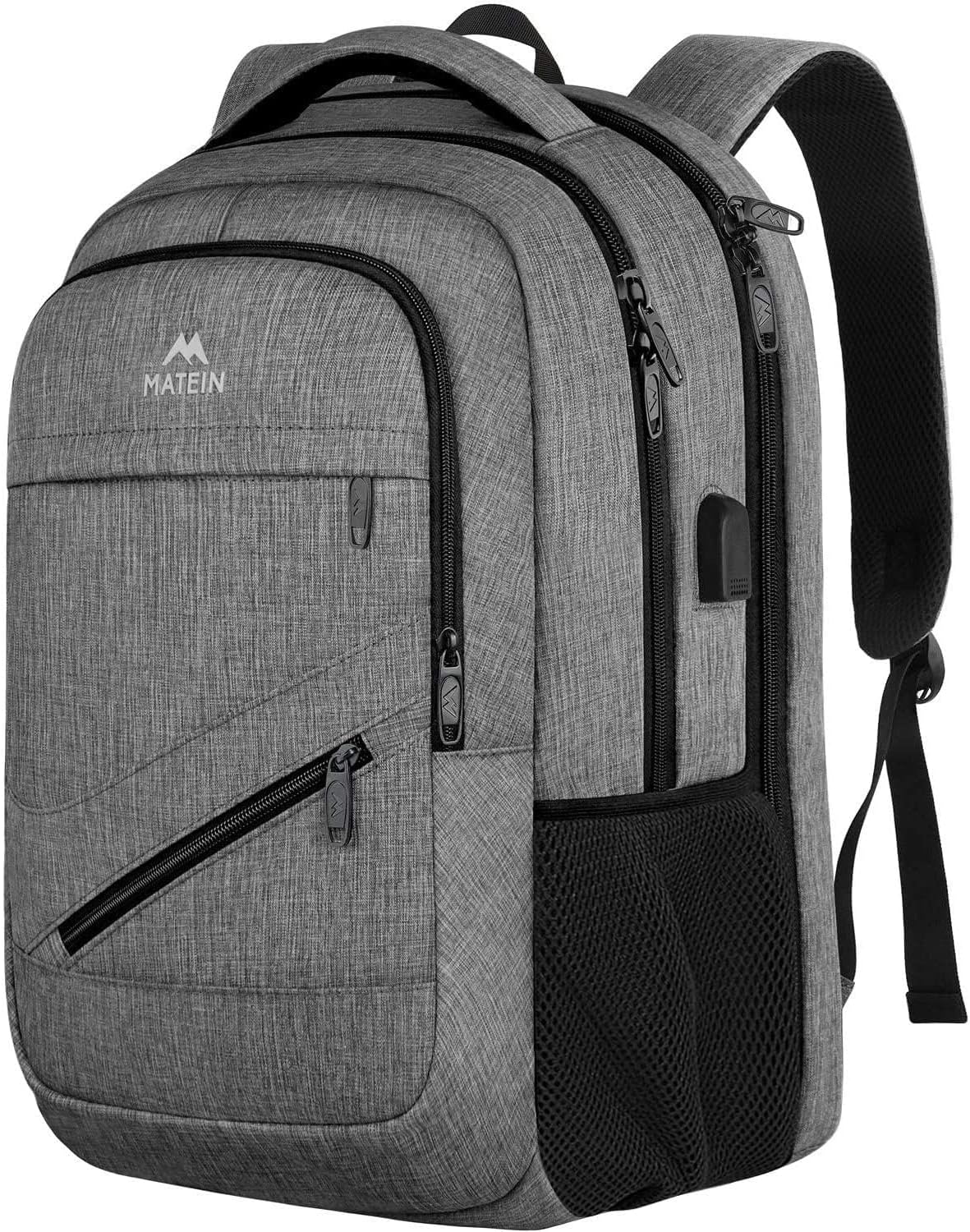 TSA-Approved Laptop Backpack with USB Port
