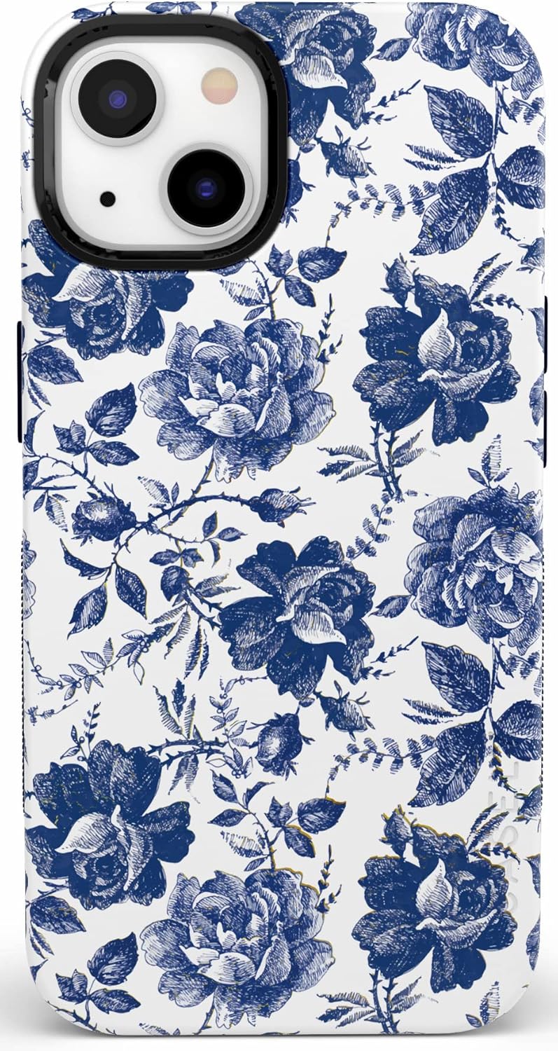 Casely iPhone 13 Floral Case with Bold Protective Design