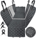 Dog Car Seat Cover 6-in-1 - Waterproof Back Seat Hammock for Pets