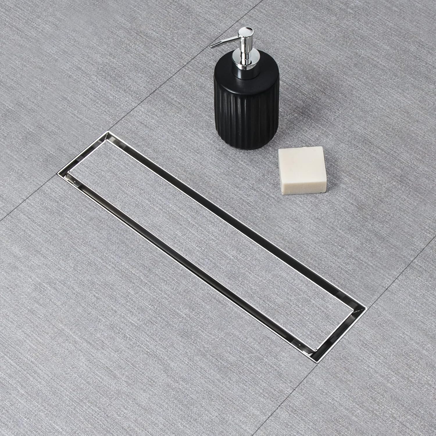 SaniteModar 12 inch Linear Shower Drain for Easy Installation