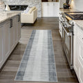 Lahome Modern Ombre 2x6 Runner Rugs for Kitchen and Hallway