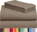 LuxClub 4 PC King Sheet Set - Breathable Deep Pocket Luxury Bedding