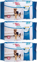 Wee-Wee Disposable Dog Diapers Large/XL 3 Pack - Comfortable Leak