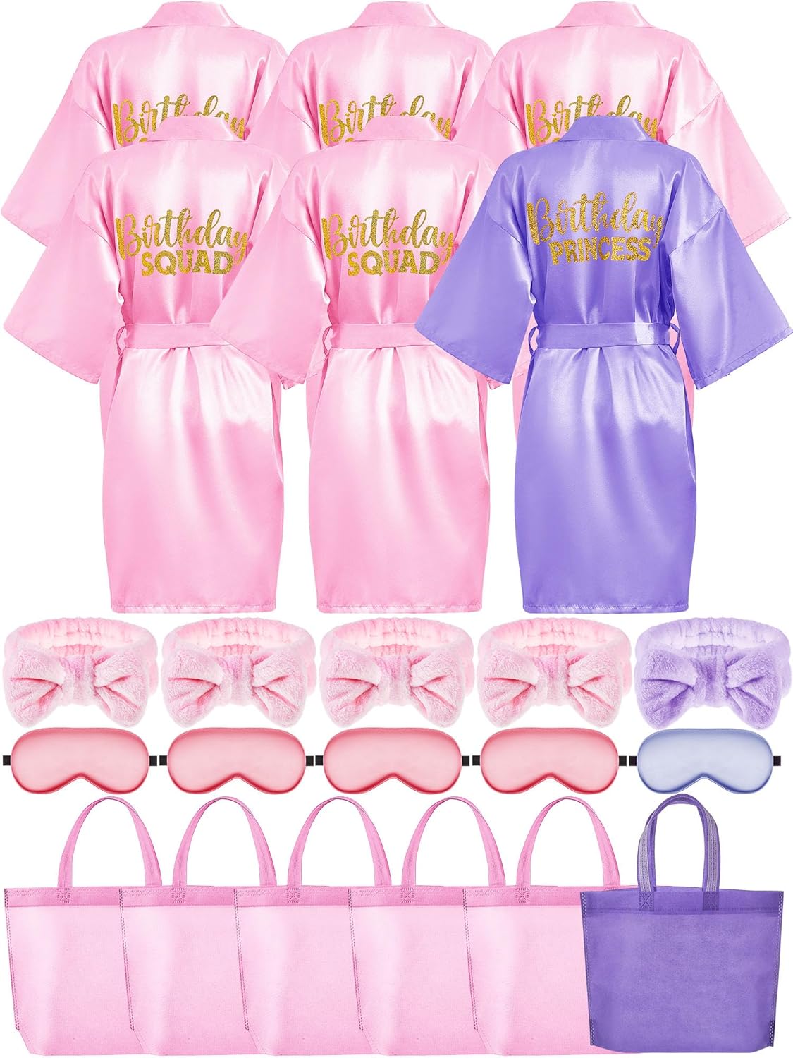 Sintuff 24 Pcs Kids Spa Party Supplies for Girls - Perfect for Fun