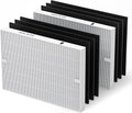 AP-1512HH Air Purifier Replacement Filter Set - 2 HEPA + 6 Carbon Pack