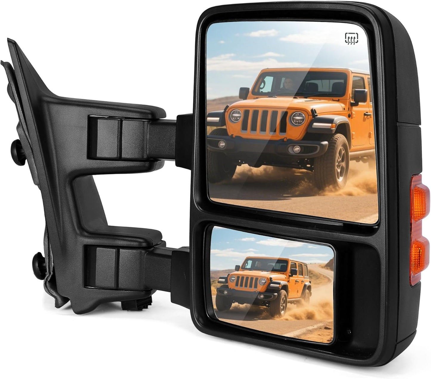DWVO Towing Mirrors for 2008-2016 Ford Super Duty Models